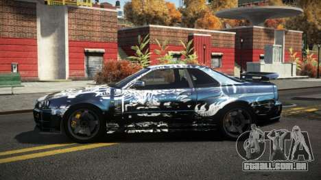 Nissan Skyline R34 Dezro S13 para GTA 4