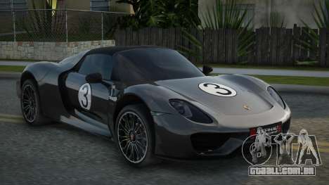 Porsche 918 Spyder V2.1 para GTA San Andreas
