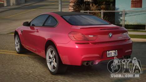 BMW M6 F13 DFT para GTA San Andreas