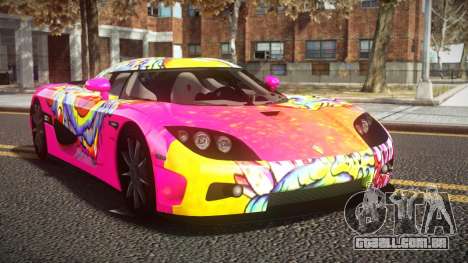 Koenigsegg CCX Tustrom S8 para GTA 4
