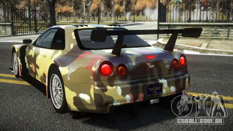 Nissan Skyline R34 Dibofas S8 para GTA 4