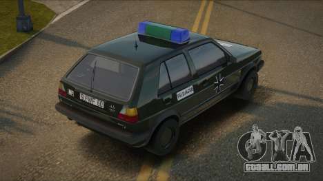 Volkswagen Golf Mk2 Feldjager 1991 para GTA San Andreas