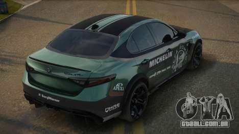 Alfa Romeo Giulia JP para GTA San Andreas