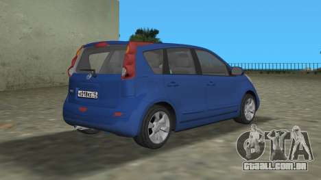 Nissan Note (2009) para GTA Vice City