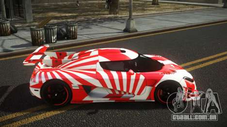Koenigsegg Agera One Toshimy S6 para GTA 4