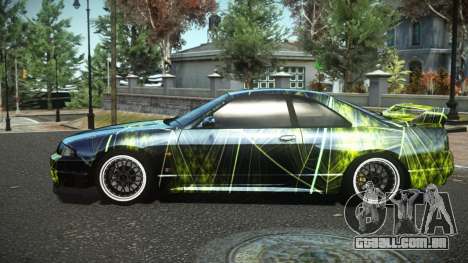 Nissan Skyline R33 Hikoshi S9 para GTA 4