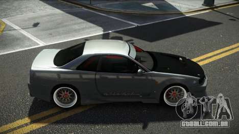 Nissan Skyline R34 Vuzax para GTA 4
