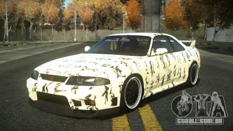 Nissan Skyline R33 Fahuz S13 para GTA 4