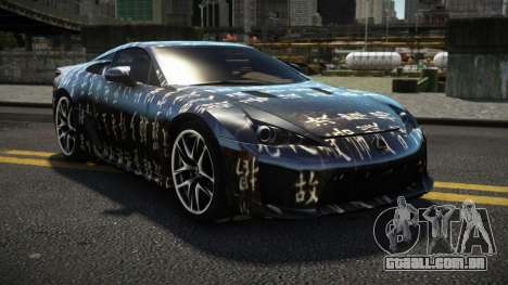 Lexus LFA Fibuna S12 para GTA 4