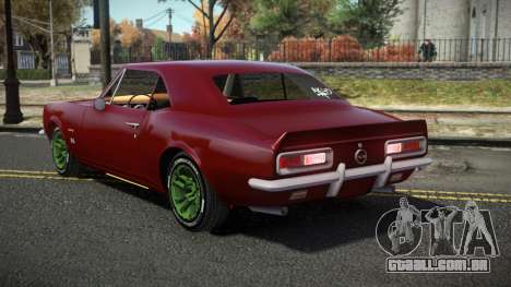 Chevrolet Camaro SS Kulihan para GTA 4