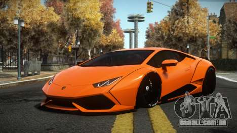 Lamborghini Huracan Shikomy para GTA 4