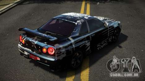 Nissan Skyline R34 Dezro S13 para GTA 4