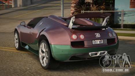 Bugatti Veyron Roadster para GTA San Andreas