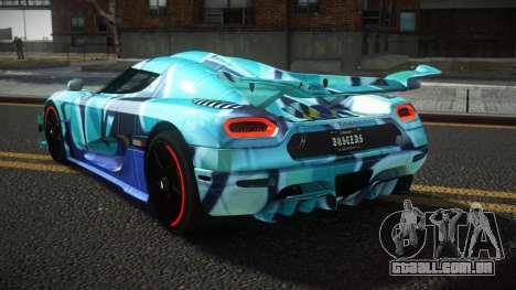 Koenigsegg Agera One Toshimy S11 para GTA 4