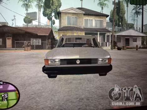 Volkswagen 1500 Cinza para GTA San Andreas