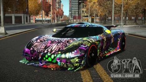 Koenigsegg Agera One Toshimy S13 para GTA 4