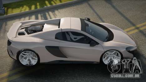 McLaren 675LT Scofr para GTA San Andreas