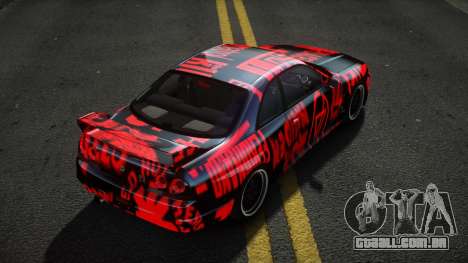 Nissan Skyline R33 Fahuz S5 para GTA 4