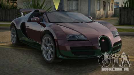 Bugatti Veyron Roadster para GTA San Andreas