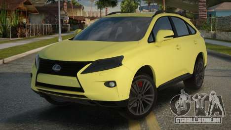 Lexus RX350 Nusimo para GTA San Andreas