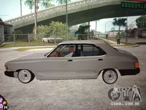 Volkswagen 1500 Cinza para GTA San Andreas