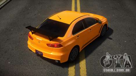 Mitsubishi Lancer Evo X Rasoldy para GTA 4