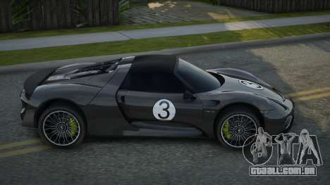 Porsche 918 Spyder V2.1 para GTA San Andreas
