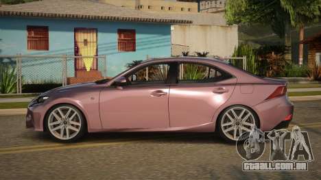 Lexus IS350 Rezor para GTA San Andreas