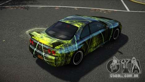 Nissan Skyline R33 Hikoshi S9 para GTA 4