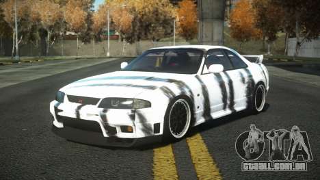 Nissan Skyline R33 Fahuz S14 para GTA 4