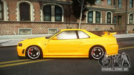 Nissan Skyline R34 Wachiko para GTA 4