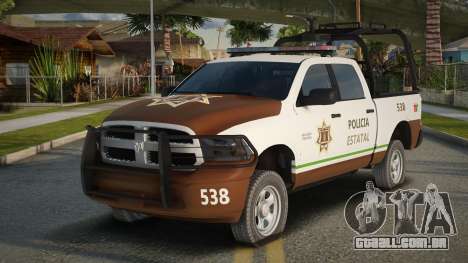 Dodge Ram Policia Estatal Tamaulipas para GTA San Andreas