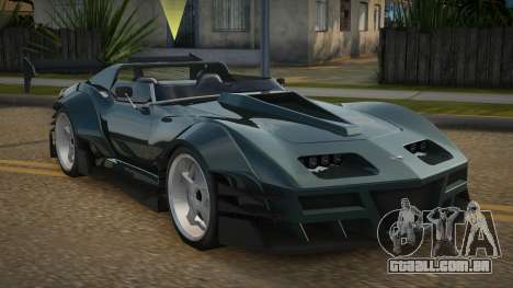 Chevrolet Corvette C3 Roadster para GTA San Andreas
