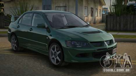 Mitsubishi Lancer Evolution VIII F-Sport para GTA San Andreas