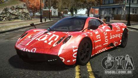 Pagani Huayra Vaserox S8 para GTA 4