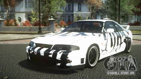 Nissan Skyline R33 Hikoshi S4 para GTA 4