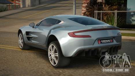 Aston Martin One-77 Spola para GTA San Andreas