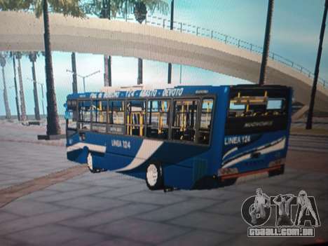 Colectivo Linea 124 para GTA San Andreas