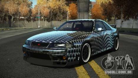 Nissan Skyline R33 Fahuz S11 para GTA 4