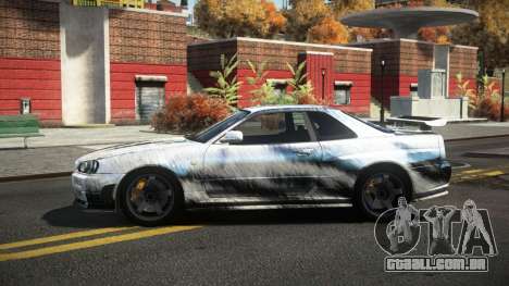 Nissan Skyline R34 Dezro S11 para GTA 4