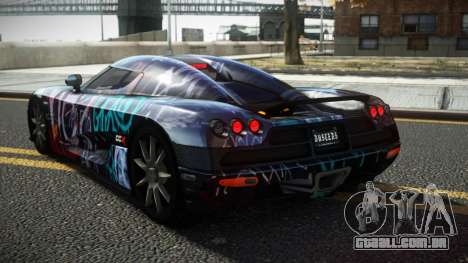 Koenigsegg CCX Tustrom S4 para GTA 4