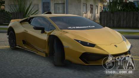 Lamborghini Huracan ARG para GTA San Andreas