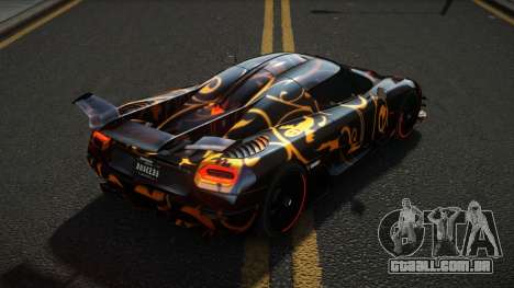 Koenigsegg Agera One Toshimy S14 para GTA 4