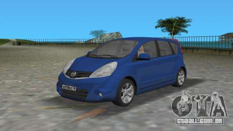 Nissan Note (2009) para GTA Vice City