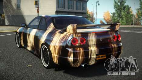 Nissan Skyline R33 Hikoshi S13 para GTA 4