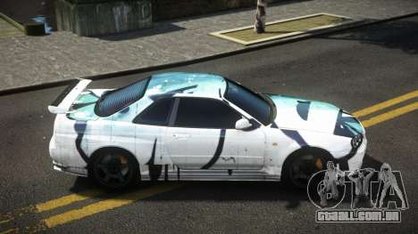 Nissan Skyline R34 Dezro S5 para GTA 4