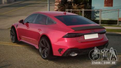 AUDI RS7 Leztro para GTA San Andreas