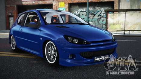 Peugeot 206 Bafuka para GTA 4