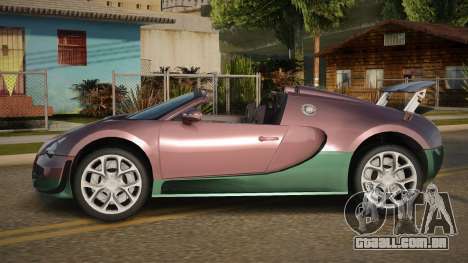 Bugatti Veyron Roadster para GTA San Andreas