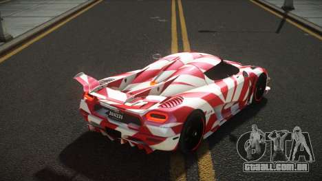 Koenigsegg Agera One Toshimy S5 para GTA 4